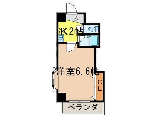 ﾍﾞﾙﾒｿﾞﾝ千里山の物件間取画像